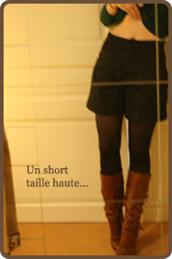 short taille haute H&M