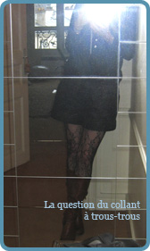 collants à trous trous