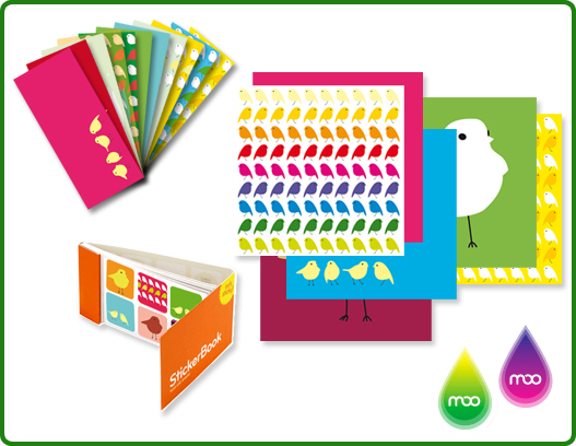 moo cartes stickers et cartes de visites