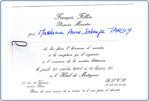 invitation rentrée littéraire matignon
