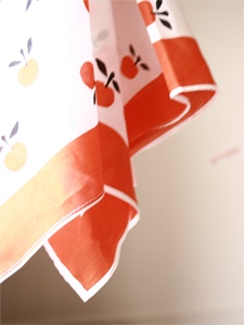 Foulard imprimé marimekko - mode suédoise