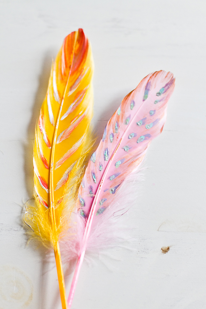 Diy painted feather 004b