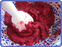 sorbet cerise maison light étape 3
